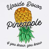 Vintage Upside Down Pineapple Subtle Swinger Cool Gift Bucket Hat