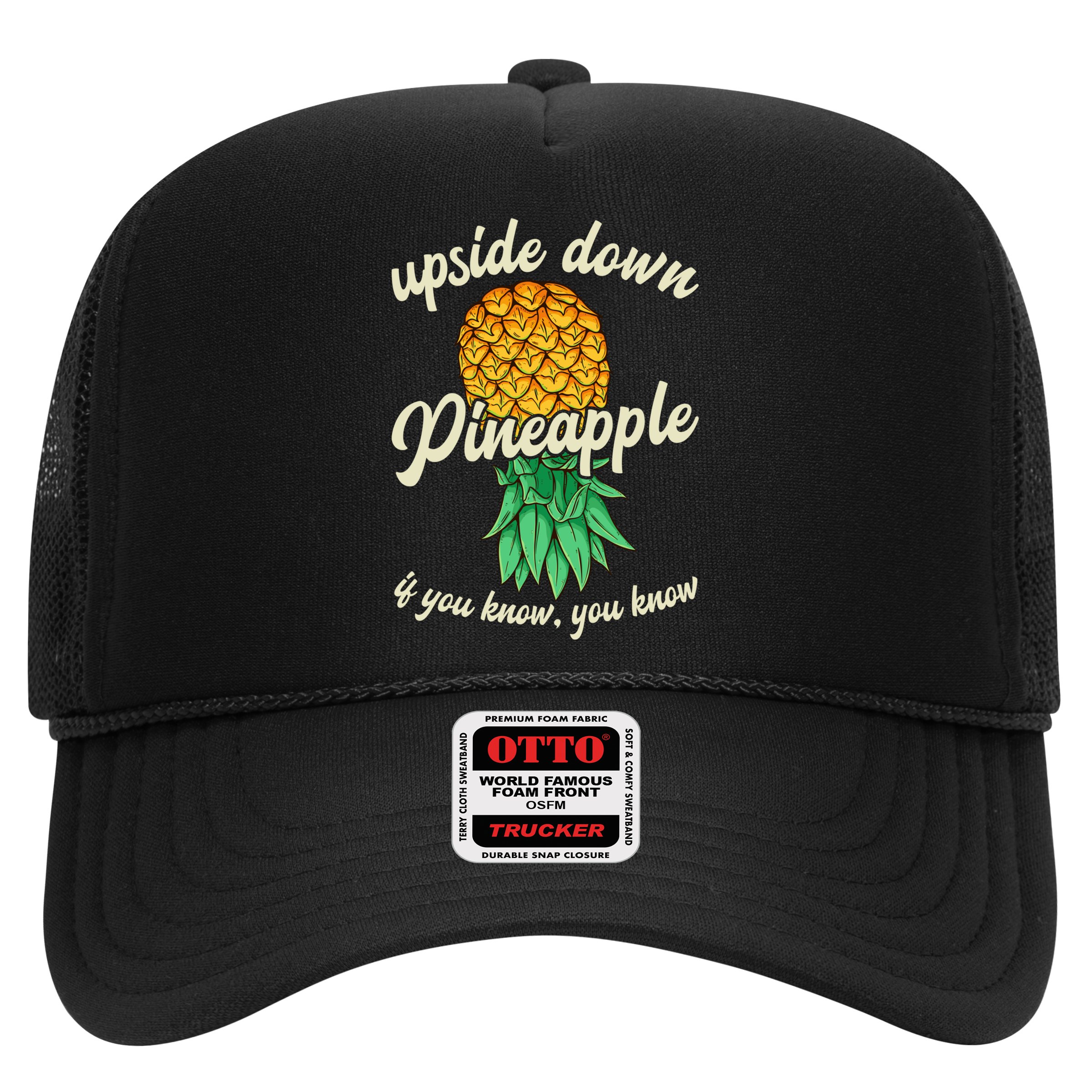 Vintage Upside Down Pineapple Subtle Swinger Gift Hat