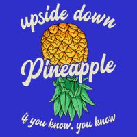 Vintage Upside Down Pineapple Subtle Swinger Gift Toddler Hoodie