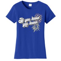 Vintage Upside Down Pineapple Subtle Swinger Cool Gift Women's T-Shirt