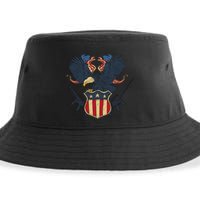 Veteran USA Eagle Sustainable Bucket Hat