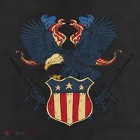 Veteran USA Eagle 11oz C Handle Ceramic Mug