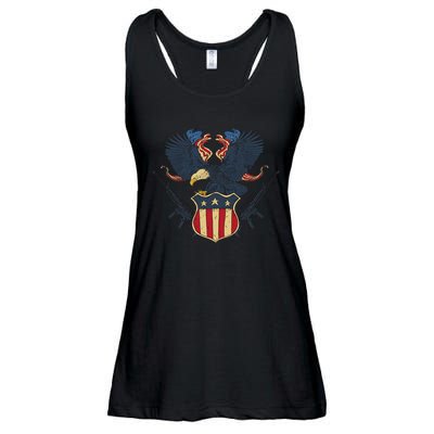 Veteran USA Eagle Ladies Essential Flowy Tank