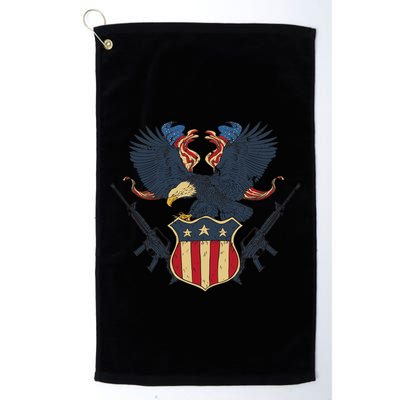 Veteran USA Eagle Golf Towel