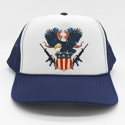 Veteran USA Eagle Trucker Hat