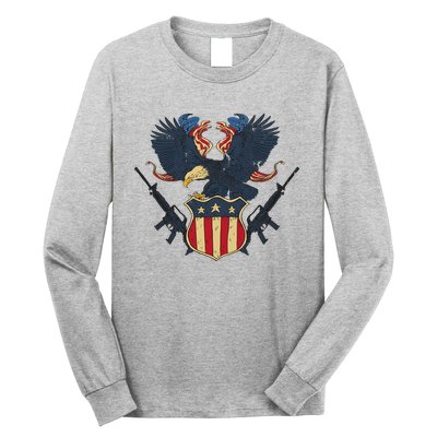 Veteran USA Eagle Long Sleeve Shirt