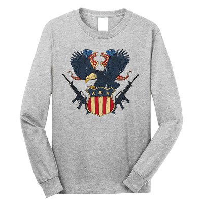 Veteran USA Eagle Long Sleeve Shirt