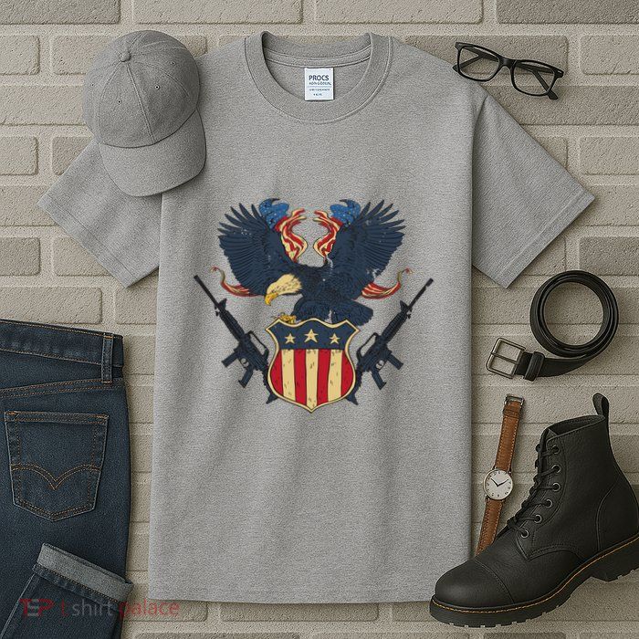 Veteran USA Eagle Tall T-Shirt