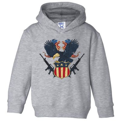 Veteran USA Eagle Toddler Hoodie