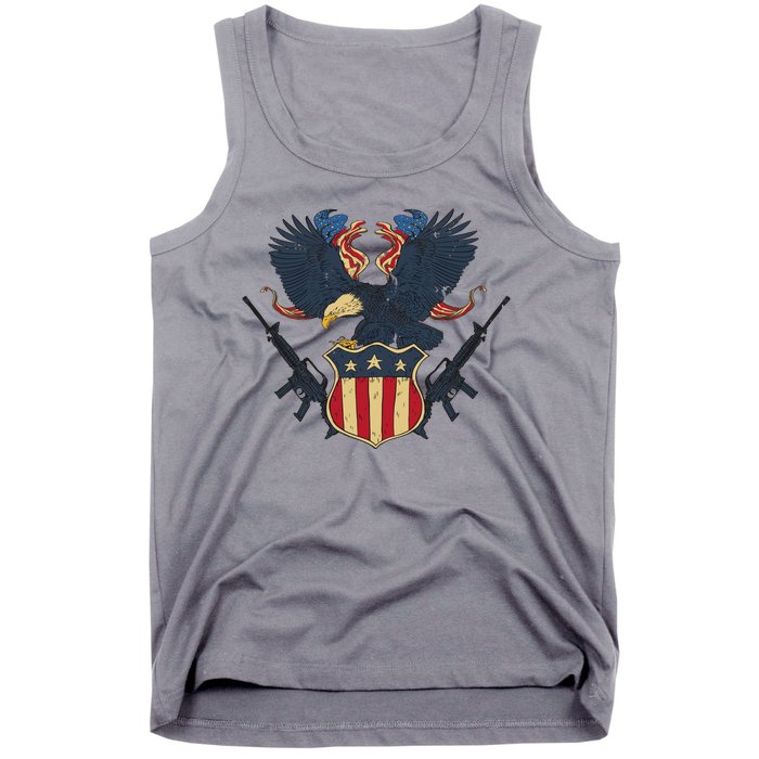 Veteran USA Eagle Tank Top