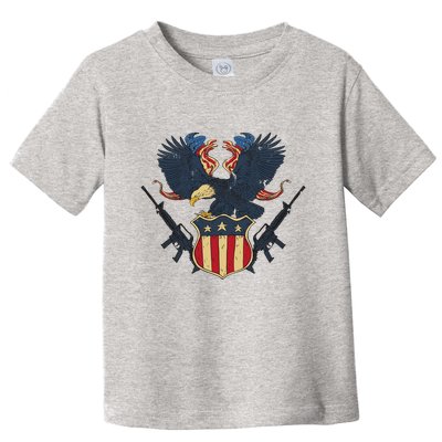 Veteran USA Eagle Toddler T-Shirt
