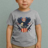 Veteran USA Eagle Toddler T-Shirt