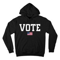 Vote Usa Election Patriotic American Flag Voting Hoodie