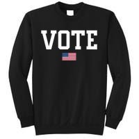 Vote Usa Election Patriotic American Flag Voting Sweatshirt