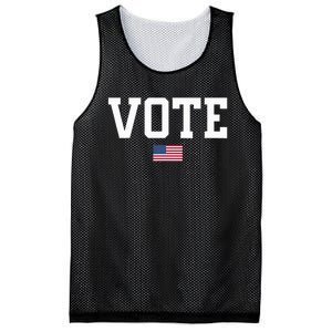 Vote Usa Election Patriotic American Flag Voting Mesh Reversible Basketball Jersey Tank