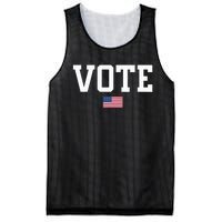 Vote Usa Election Patriotic American Flag Voting Mesh Reversible Basketball Jersey Tank