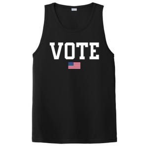 Vote Usa Election Patriotic American Flag Voting PosiCharge Competitor Tank