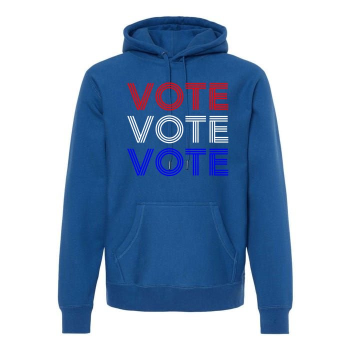 Vote Usa Election Cute Gift Premium Hoodie