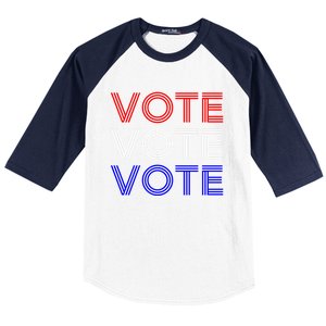 Vote Usa Election Cute Gift Baseball Sleeve Shirt