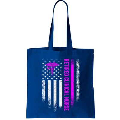 Vintage Usa Flag Proud Retired Clinical Nurse Retiret Gift Bag
