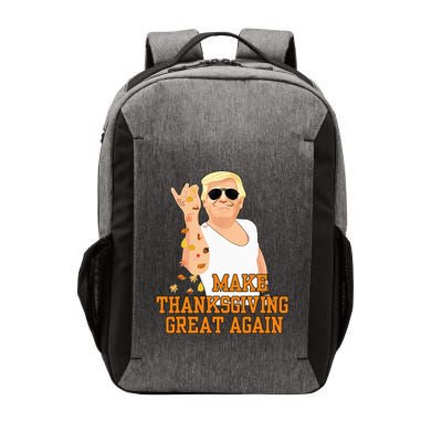 Vintage USA Flag Trumpkin Pie Make Thanksgiving Great Again Vector Backpack