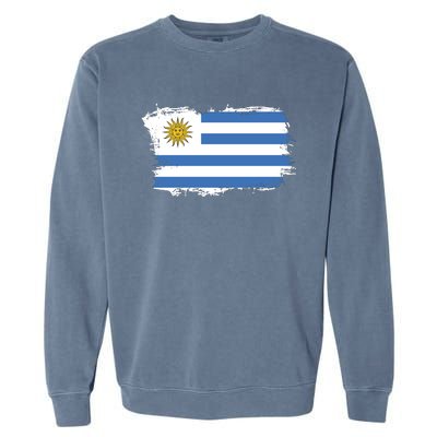 Vintage Uruguay Flag Garment-Dyed Sweatshirt