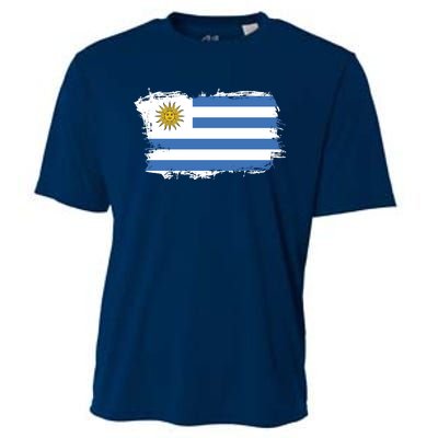 Vintage Uruguay Flag Cooling Performance Crew T-Shirt