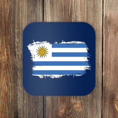 Vintage Uruguay Flag Coaster