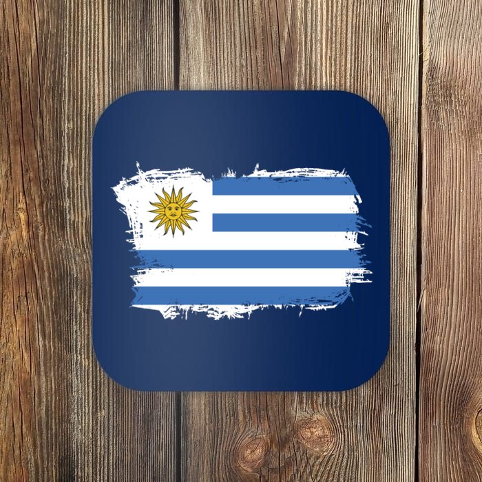 Vintage Uruguay Flag Coaster