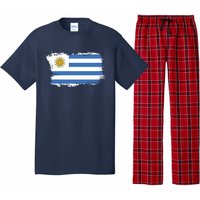 Vintage Uruguay Flag Pajama Set