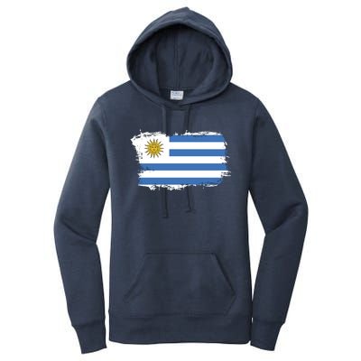 Vintage Uruguay Flag Women's Pullover Hoodie