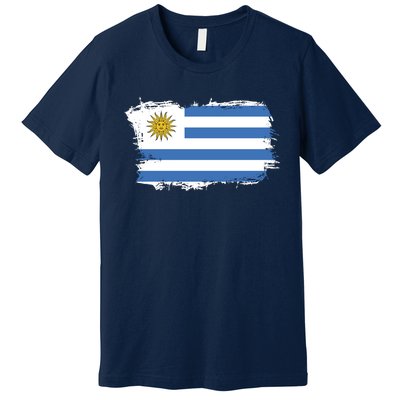 Vintage Uruguay Flag Premium T-Shirt