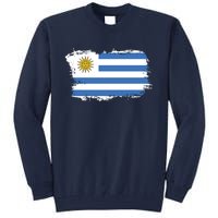 Vintage Uruguay Flag Tall Sweatshirt