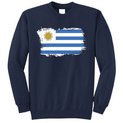 Vintage Uruguay Flag Tall Sweatshirt