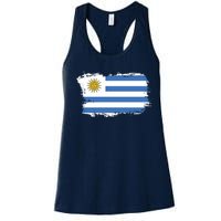 Vintage Uruguay Flag Women's Racerback Tank