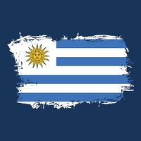 Vintage Uruguay Flag Baby Bodysuit