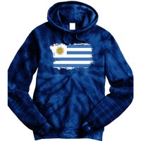 Vintage Uruguay Flag Tie Dye Hoodie