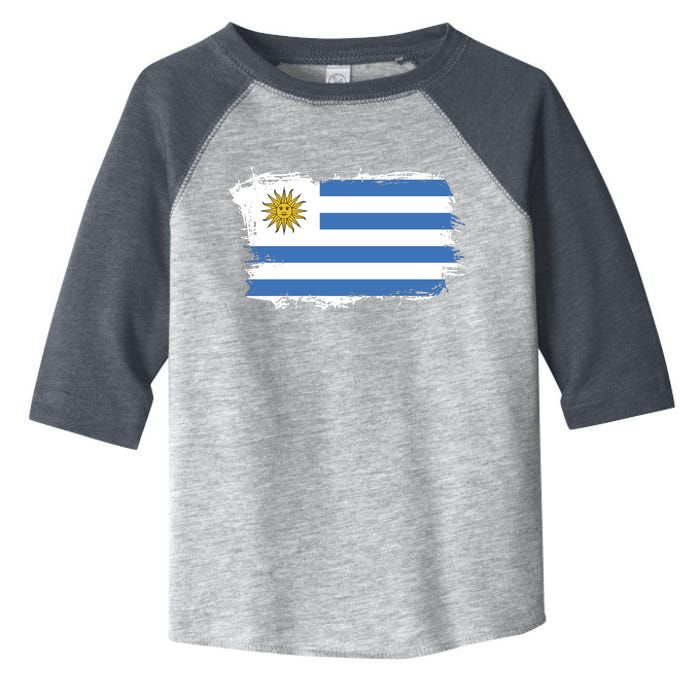 Vintage Uruguay Flag Toddler Fine Jersey T-Shirt