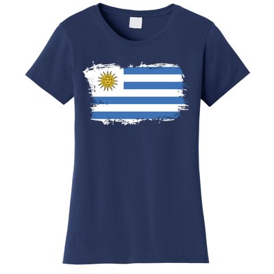 Vintage Uruguay Flag Women's T-Shirt