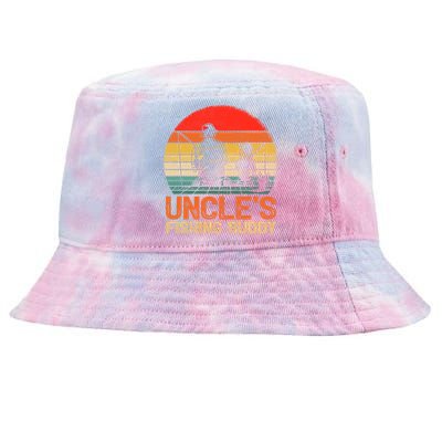 Vintage Uncle's Fishing Buddy Fishing Father's Day Gift Tie-Dyed Bucket Hat