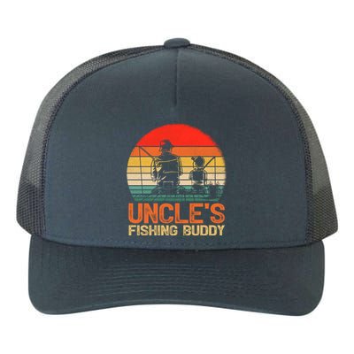 Vintage Uncle's Fishing Buddy Fishing Father's Day Gift Yupoong Adult 5-Panel Trucker Hat