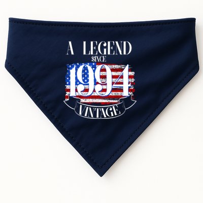 Vintage Usa Flag A Legend Since 1994 30th Birthday USA-Made Doggie Bandana