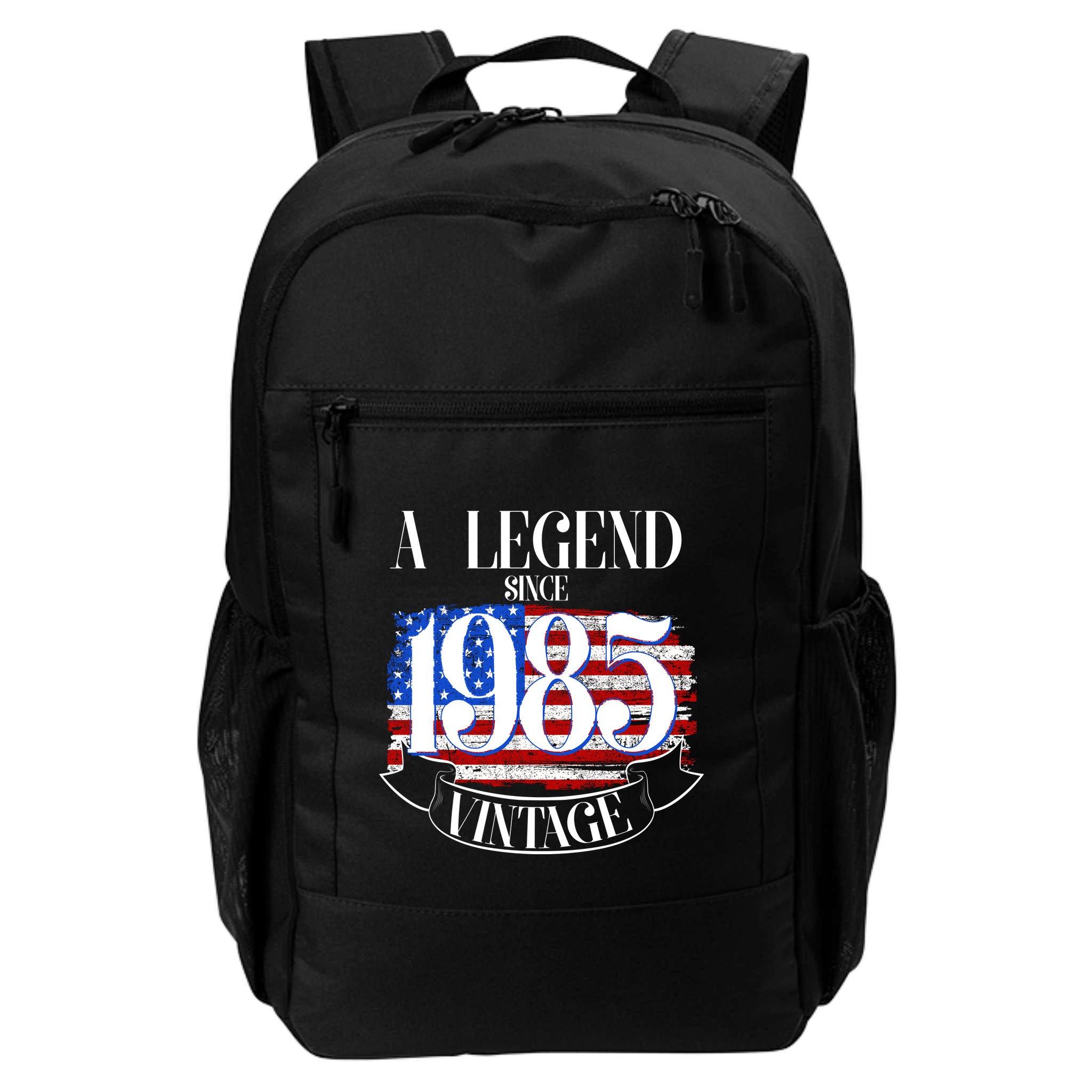 Vintage Usa Flag A Legend Since 1985 40th Birthday Backpack