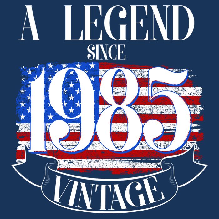 Vintage Usa Flag A Legend Since 1985 40th Birthday Toddler T-Shirt