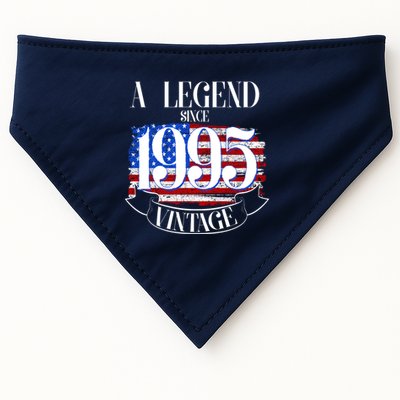 Vintage Usa Flag A Legend Since 1995 30th Birthday USA-Made Doggie Bandana