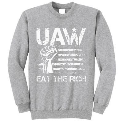 Vintage US Flag UAW Strong & Proud Union Gear Sweatshirt