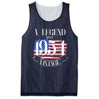 Vintage Usa Flag A Legend Since 1954 70th Birthday Mesh Reversible Basketball Jersey Tank