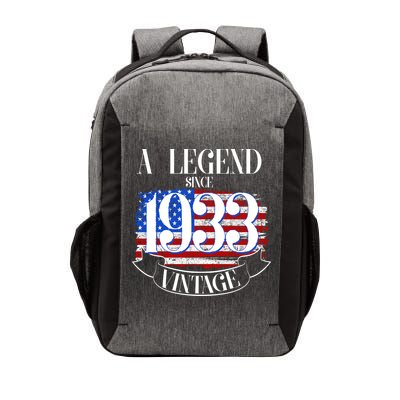 Vintage USA Flag A Legend Since 1933 90th Birthday Vector Backpack