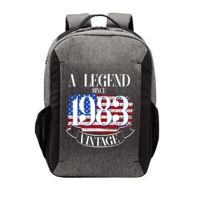 Vintage USA Flag A Legend Since 1983 40th Birthday Vector Backpack