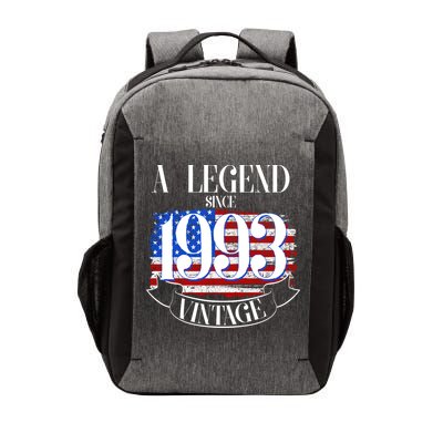 Vintage USA Flag A Legend Since 1993 30th Birthday Vector Backpack